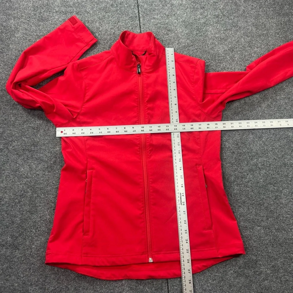 Oobe Men's Medium Red Full Zip‎ Up Jacket Lightweight Activewear Coat